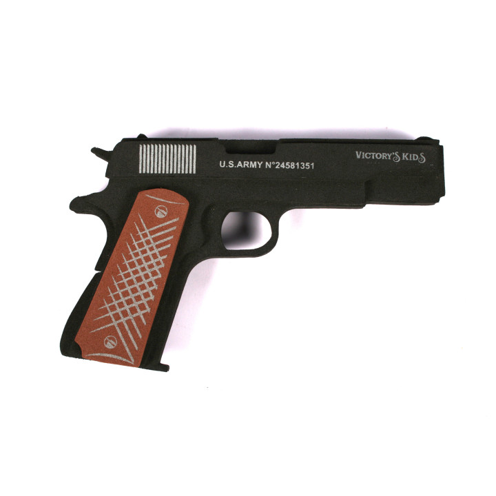 Pistolet M1911A1 US Army 1944 mousse – Jouet réplique D-Day